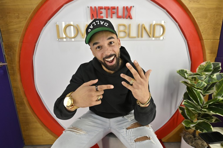NY: Love Is Blind Cast Celebrates Netflix's First Live Reunion With The Iconic Pods At Rockefeller Center & Union Square In New York City