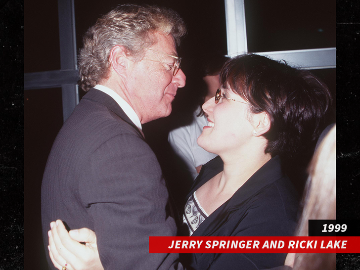 Jerry Springer and Ricki Lake