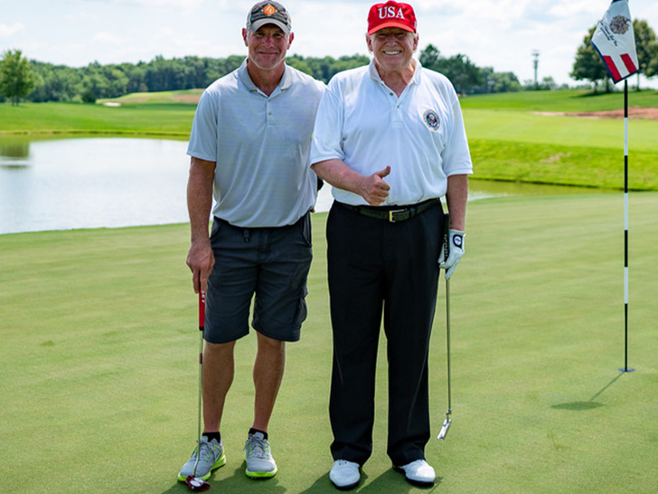 brett favre and  trump